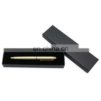 Low price black small present craft gift pen paper box