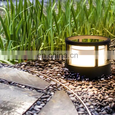 Outdoor Waterproof Pillar Light For Courtyard Villa Garden Community Solar Door LED Lawn Lamp Garden Landscape Lighting