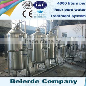 3-4 tons per hour reverse osmosis water treatment machine