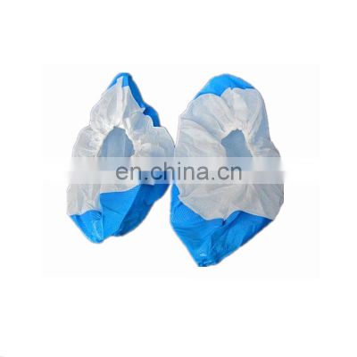 Disposable PE/CPE plastic shoes Cover Medical Non Slip Shoe Covers