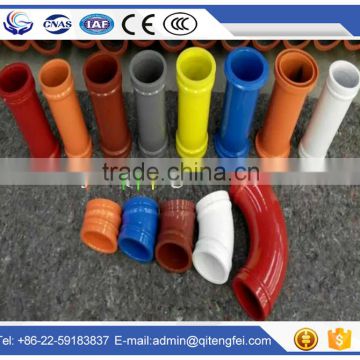 High quanlity and competitive price concrete delivery steel pipe ST52 concrete pump pipe fitting