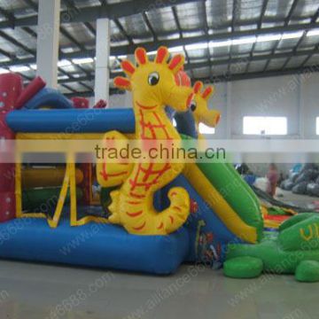 bouncy castle inflatable jumping house rider