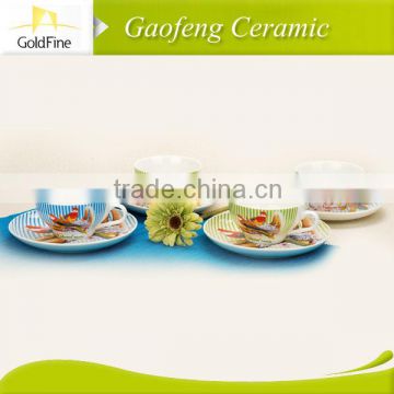 tea cup and saucer stands with high quality