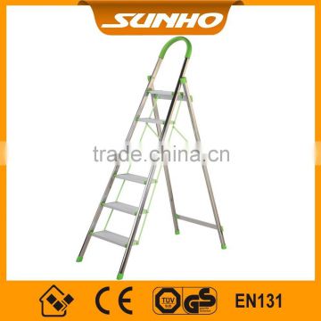 indoor stainless steel folding ladder price