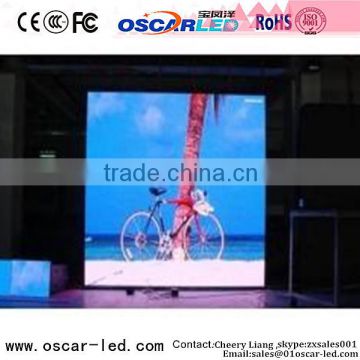 shenzhen oscarled manufacturer p8 outdoor advertising video full color hd big screen led display