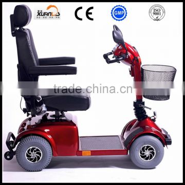 four wheel outdoor mobility scooter for disabled man sightseeing