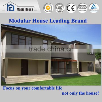 Smart Clever Cement Modular House Malaysia with Foamed Cement Board and Hot Galvanized Steel Structure