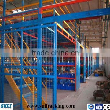 Widely used warehouse multi-layer steel mezzanine racks