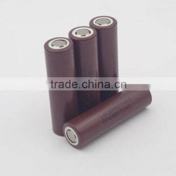 new product high drain battery INR18650HG2 hg2 18650 3000mah for lg hg2