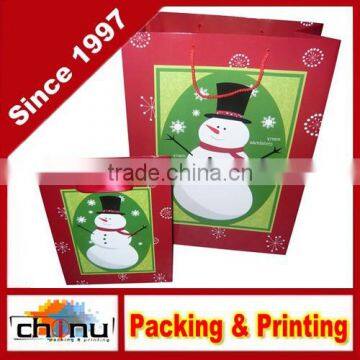 Art Paper White Paper Gift Shopping Promotion Bag(210097)