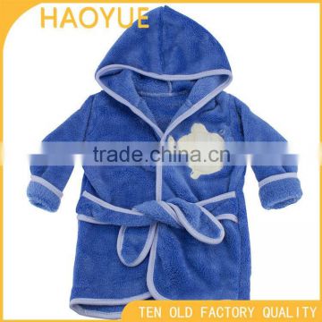 kids disposable robes baby robe baby animal bathrobe colar fleece bath towel