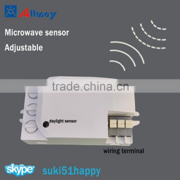 HF 5.8GHz adjustable Microwave motion sensor switch 220V easy install