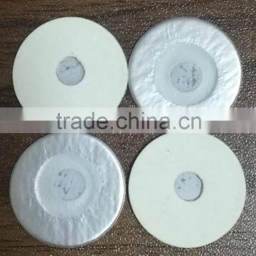 heat induction aluminum foil laminated vented/breathable wad/lids/liner