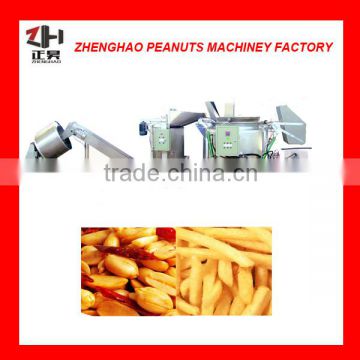 Hot sale fried peanut making machinery/broad bean making machinery (CE/ISO9001 approved)