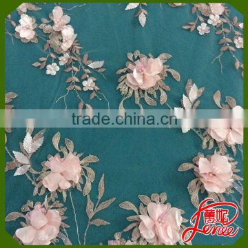 Hangzhou Professional Industry Popular Applique Embroidery Fabric