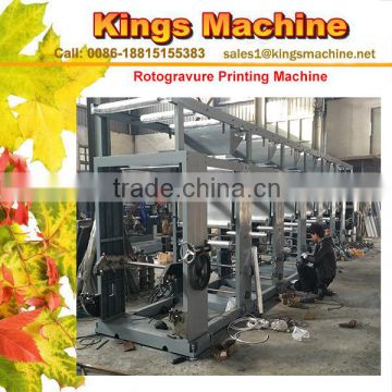 China Skillful Manufacture Rotogravure Printing Machinery(Kings brand)