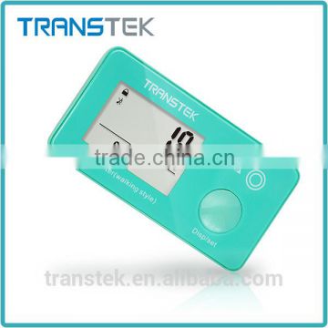 Transtek hot selling colorful waterproof pedometer