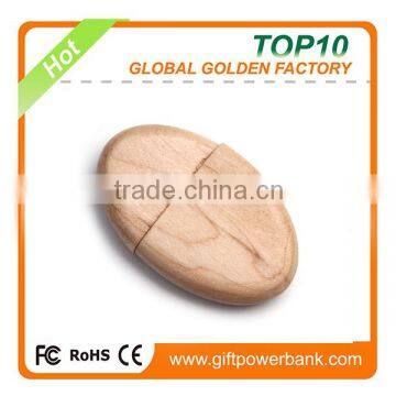 EXW Shenzhen oval usb memory stick wood 8gb cheap