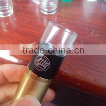 Dovic 22 mm wide bore drip tip ,22 mm huge vapor drip tip ,22 mm wide bore glass drip tip