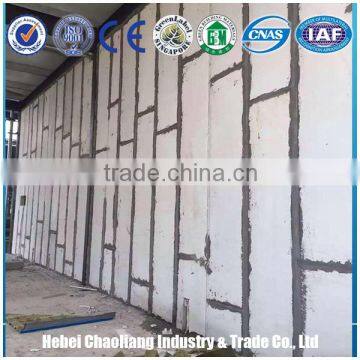 Chaoliang prefabricated insulated magnesium oxide wall panel, highly fire rated material