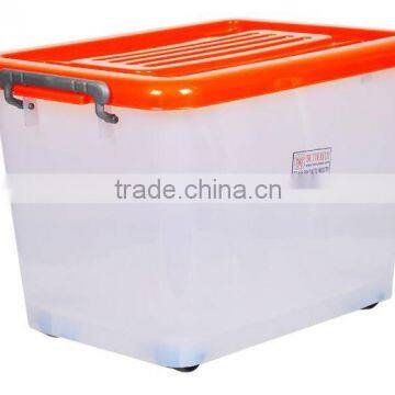 PLASTIC STORAGE BOX WITH HANDLE & WHEELS 5665