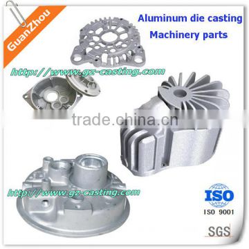 Alibaba express trade assurance China foundry oem custom made cnc machining aluminum die casting parts for machine