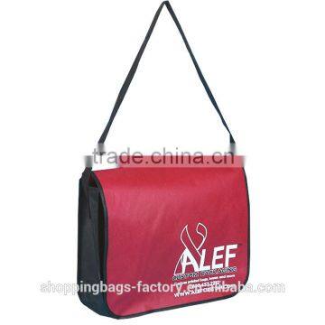 Non Woven Polypropylene Crossbody Eco Friendly Shoulder Bag tnt school sling bags