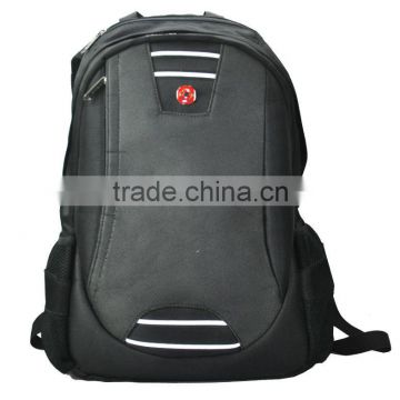 Unisex Polyester Computer Backpack/ Laptop Bag, Black D216A120005