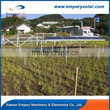 Agricultural frame Solar panel farmland mounting system
