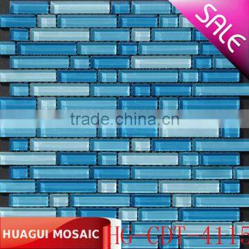 Athens sky blue Random Strip mosaic HG-CDT-4115