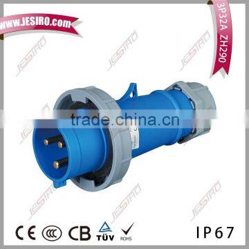 3P 32A ZH290 Industrial Application universal socket outlet