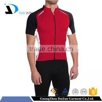 Daijun OEM high quality new design slim fit man used cycling jersey