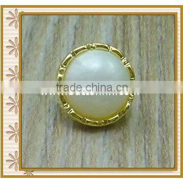 custom design hot sell pearl and rhinestone button