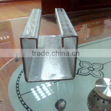 galvanised C channel for rolled door using