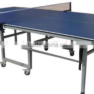 Professional manufacturer 25mm MDF indoor table tennis table moveable folding up table tennis table price