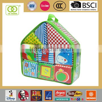 Custom soft Dice with PVC handbags education toy