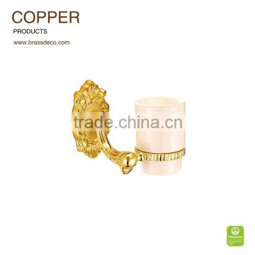2016 new products golden plated LU607 3G copper tumbler holders