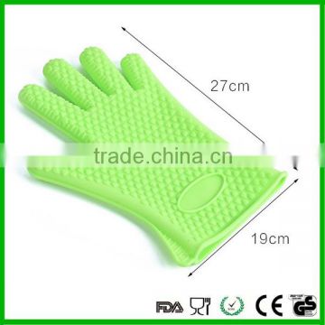 Wholesale heat resistant waterproof work bbq silicone gloves