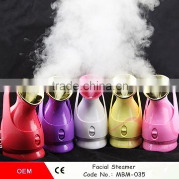 Multi-function Beauty Equipment OEM Facial Steamer Vascular Removal Portable Facial Steamer For Home/spa Freckle Removal