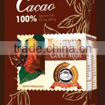 Vietnam 100% Natural Cacao Powder 150Gr for Night FMCG products