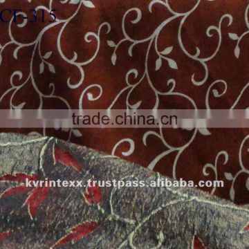 polyester velvet upholstery fabric