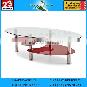 10mm Tempered Glass Coffee Table