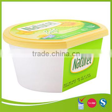 Factory direct sale Plastic tub of butter