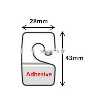 J Hook Adhesive Hang Tab (28mm X 43mm)
