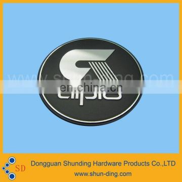 factory custom round metal badge logo printing badge pin