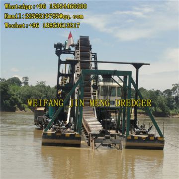 5m-20m Spiral River Sand Bucket Chain Gold Dredger