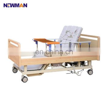 Reliable Manufacturer Semi Electric Hospital Bed Turn Over Nursing Bed