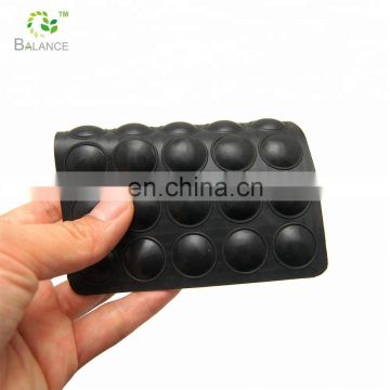 adhesive silicone rubber bumper pad