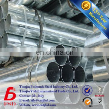 ASTM A53 Standard Schedule 40 Thickness pre-galvanized Steel Pipe Price
