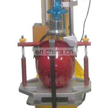 Tri directional accelerometer  Helmet chin bar withstand impact testing machine
